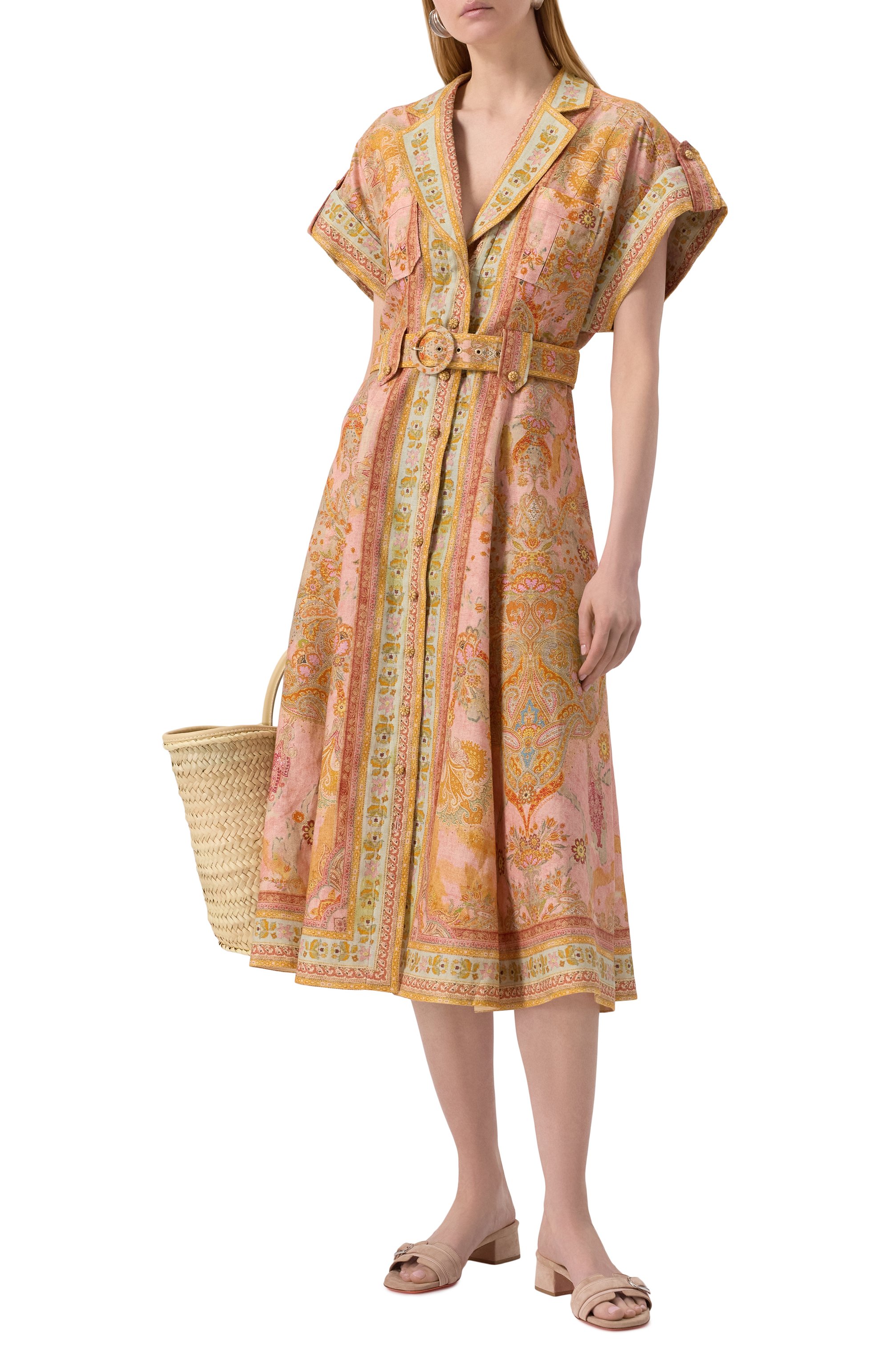 Замшевые мюли SANTONI, арт. WHVG71570HA2TPIH, фото 2