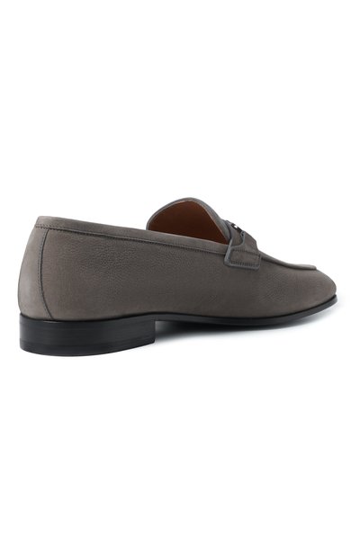Лоферы biarritz из нубука FERRAGAMO, арт. 029268/792749, фото 4