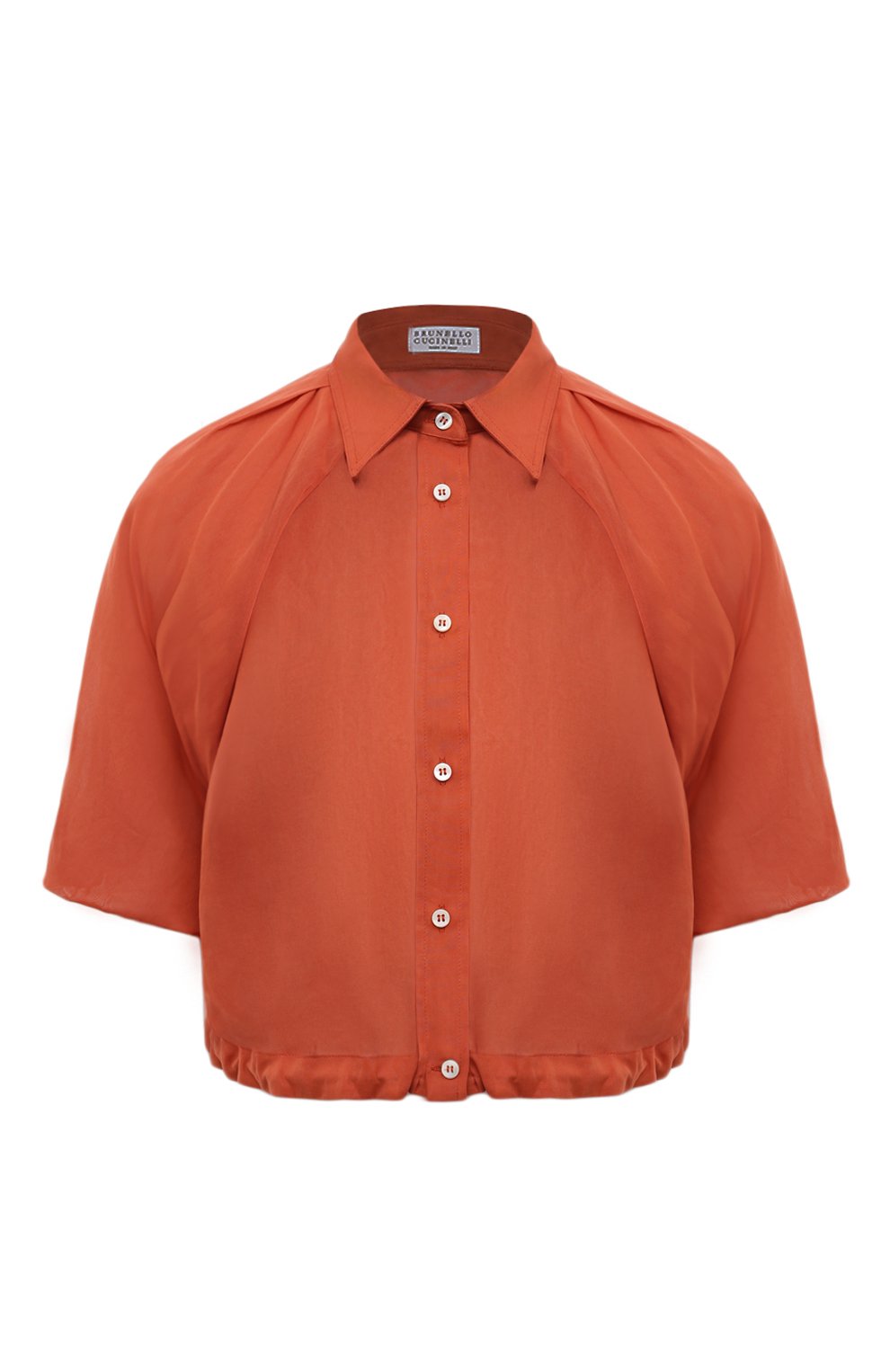 Хлопковая блузка BRUNELLO CUCINELLI, арт. MH911B1347, фото 1