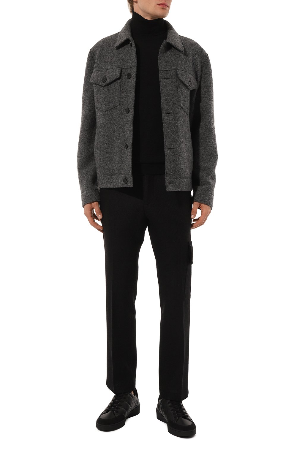 Кожаные кеды CANALI, арт. 591206/RA01006, фото 2