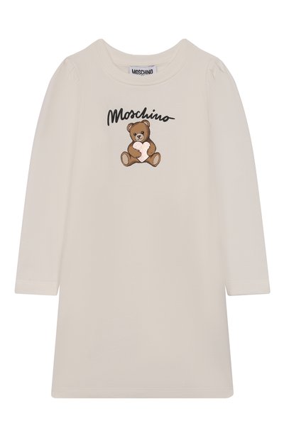 Хлопковое платье MOSCHINO, арт. HBV0FC/LCA40/4-8