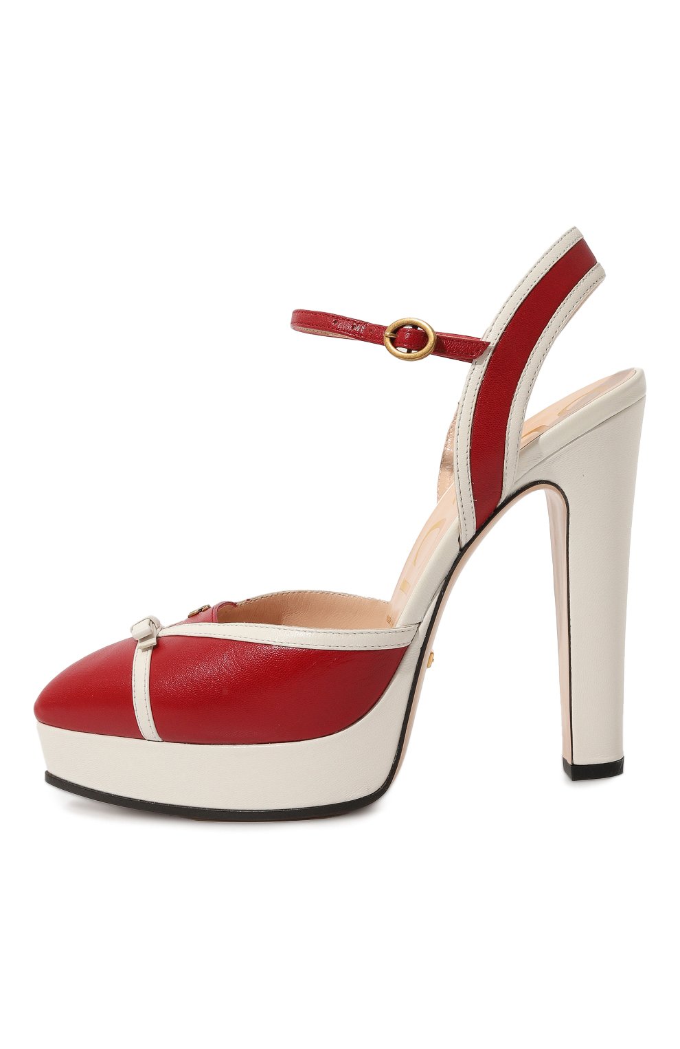 Кожаные туфли alison GUCCI, арт. 602417 C9D10, фото 4