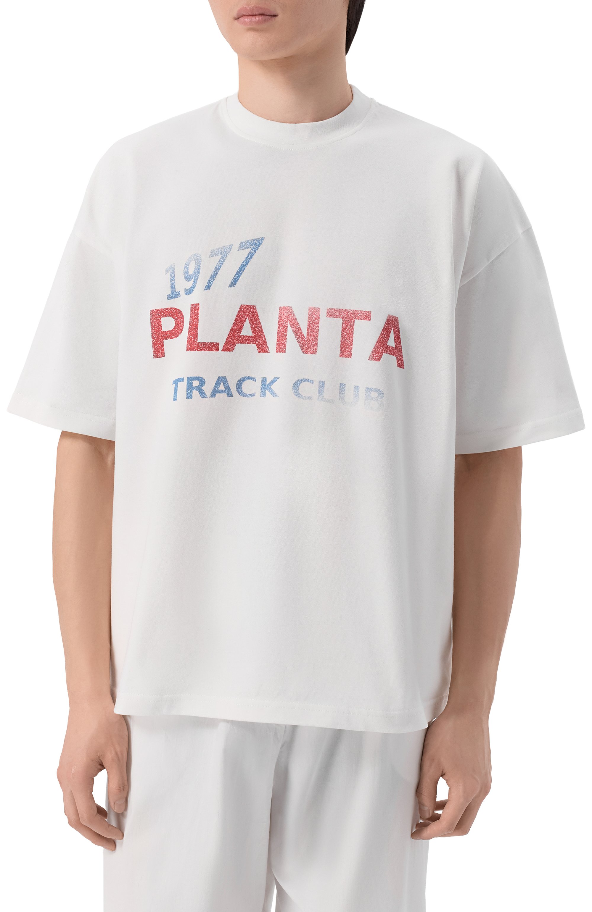 Хлопковая футболка PLANTA ROSA, арт. PR/T02/TRACK-CLUB/220VELVET, фото 4