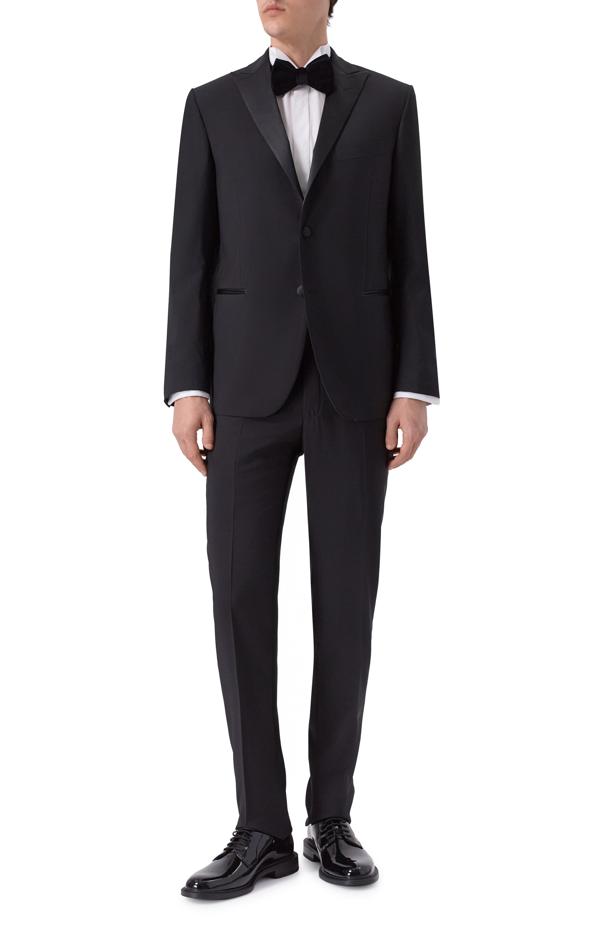 Шерстяной смокинг CORNELIANI, арт. 266T02-2694135_SET, фото 1