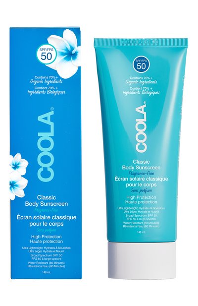 Женский солнцезащитный увлажняющий крем для тела без запаха spf 50 (148ml) COOLA, арт. CL10503