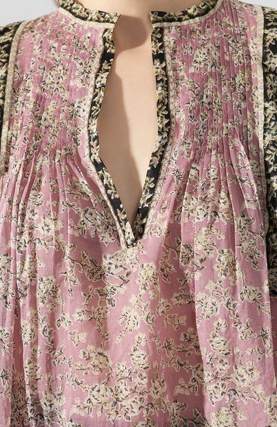 Хлопковое платье ISABEL MARANT ETOILE, арт. R01591-20P028E/VIRGINIE, фото 5