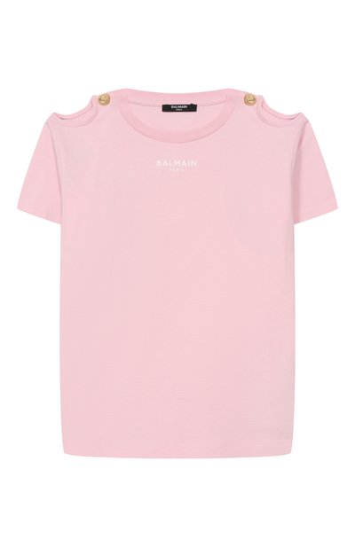 Хлопковая футболка BALMAIN, арт. BY8B51