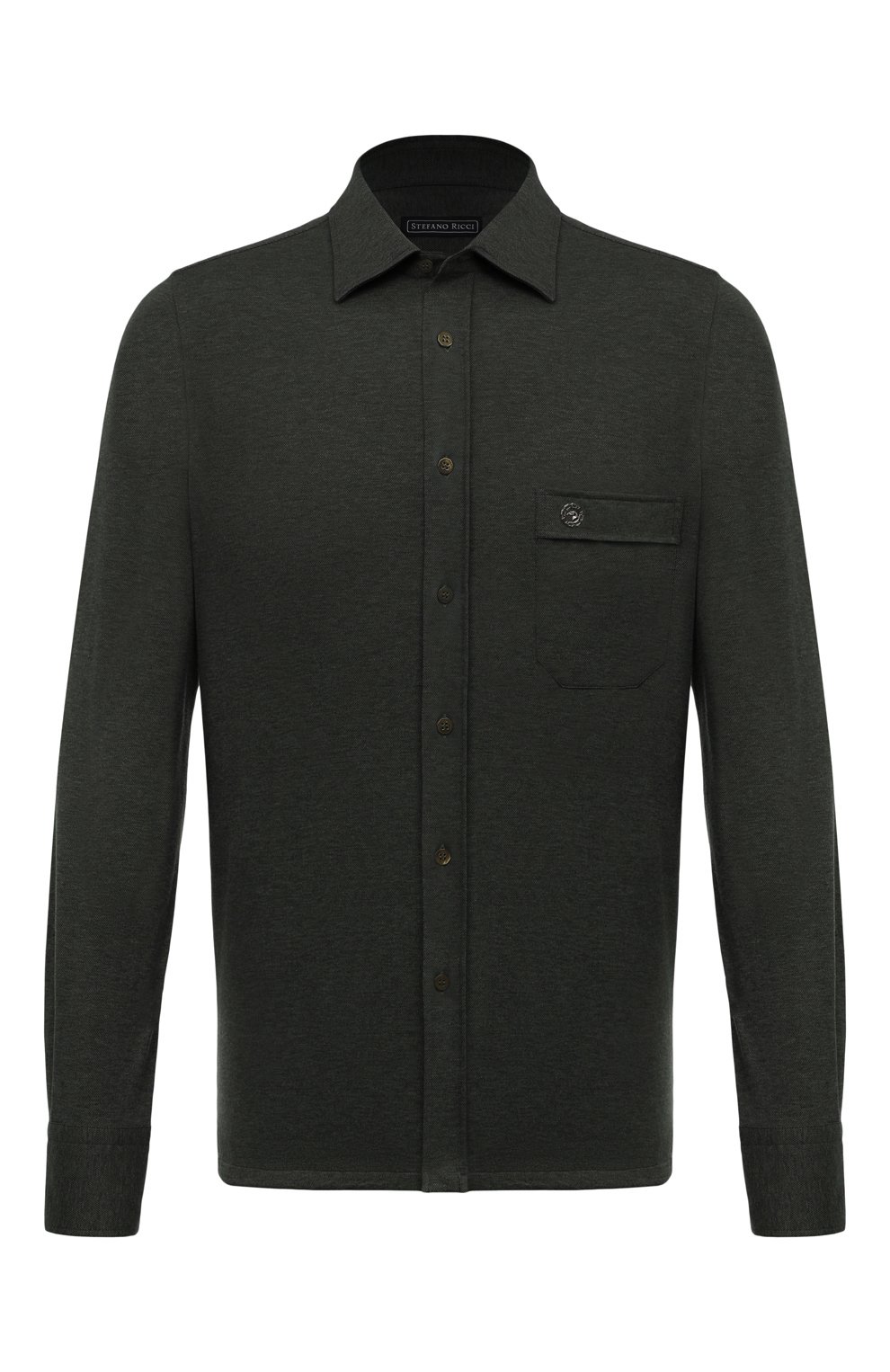 Рубашка из хлопка и кашемира STEFANO RICCI, арт. CJ007115/TE2603, фото 1