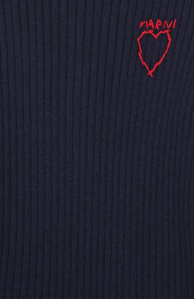 Водолазка из хлопка и шерсти MARNI, арт. M01866/M00XF, фото 3