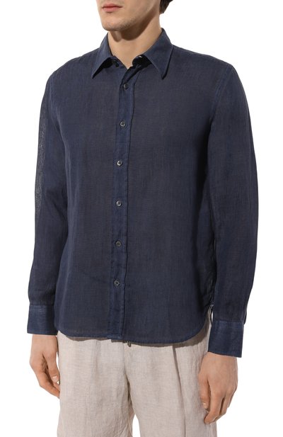 Льняная рубашка 120% LINO, арт. 32ALIM19RS/0115/S00, фото 3