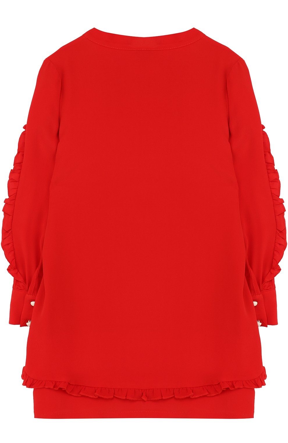 Платье прямого кроя с отделкой пайетками и воротником аскот N21, арт. 08 X/K420/6540/34-44, фото 2