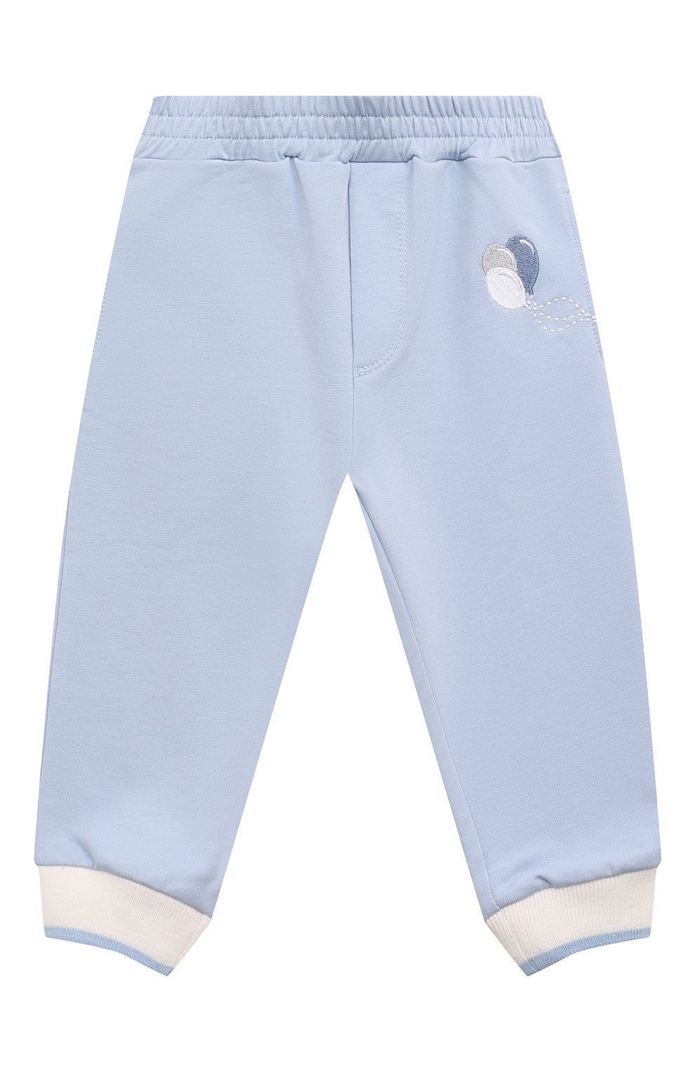 Хлопковые джоггеры MONNALISA, арт. 28D400, фото 1