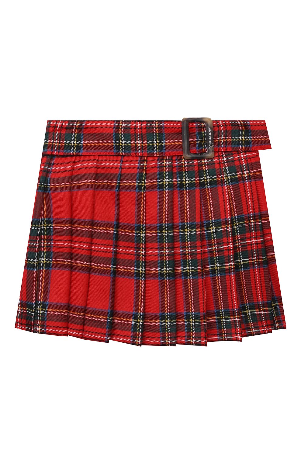 Шерстяная юбка DOLCE & GABBANA красного цвета по цене 48900 руб., арт. L54I71/FQ2C9/8-14, фото 1 Шерстяная юбка DOLCE & GABBANA, арт. L54I71/FQ2C9/8-14, фото 1