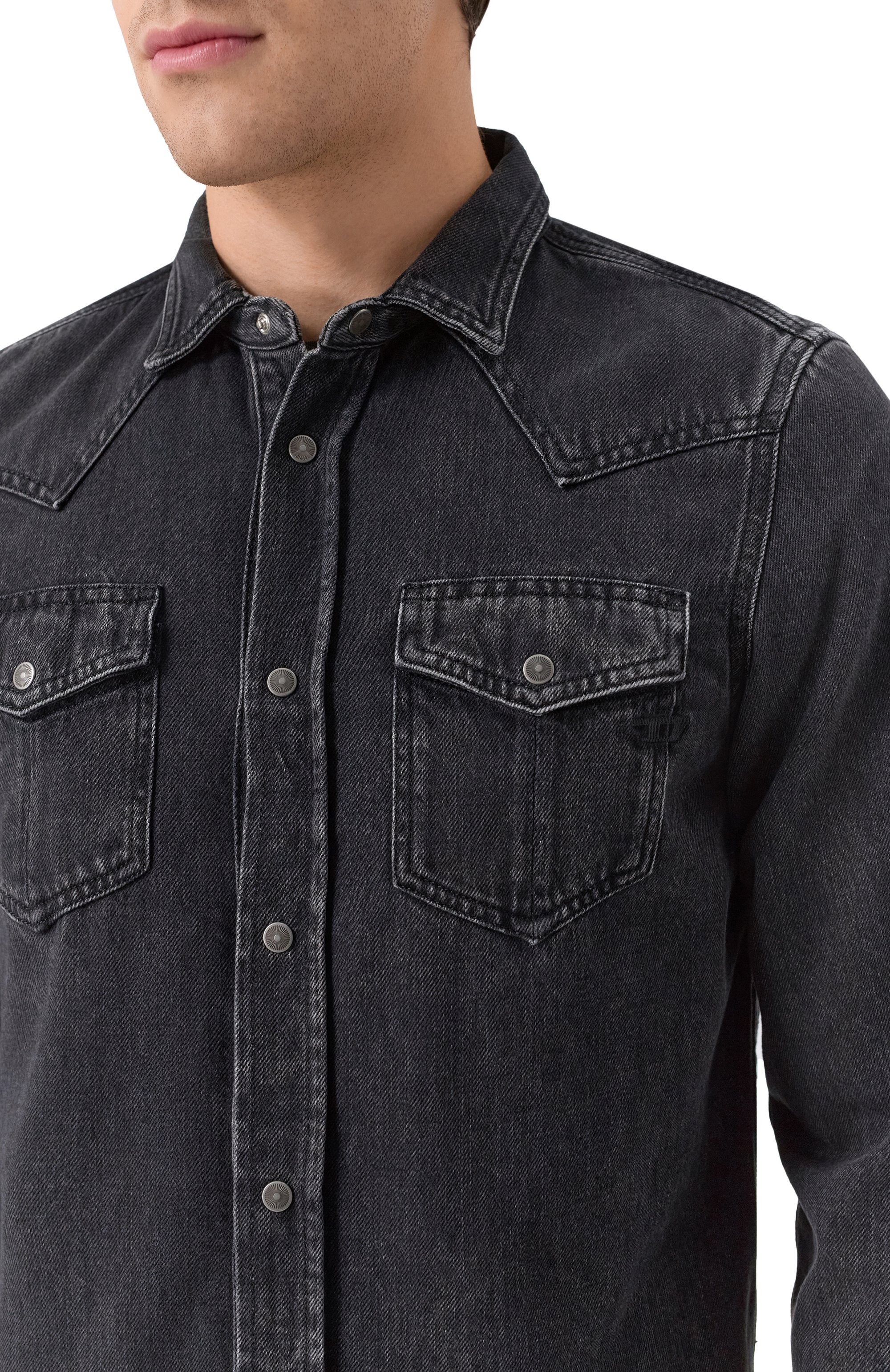 Джинсовая рубашка DIESEL, арт. A12622/068KE, фото 5