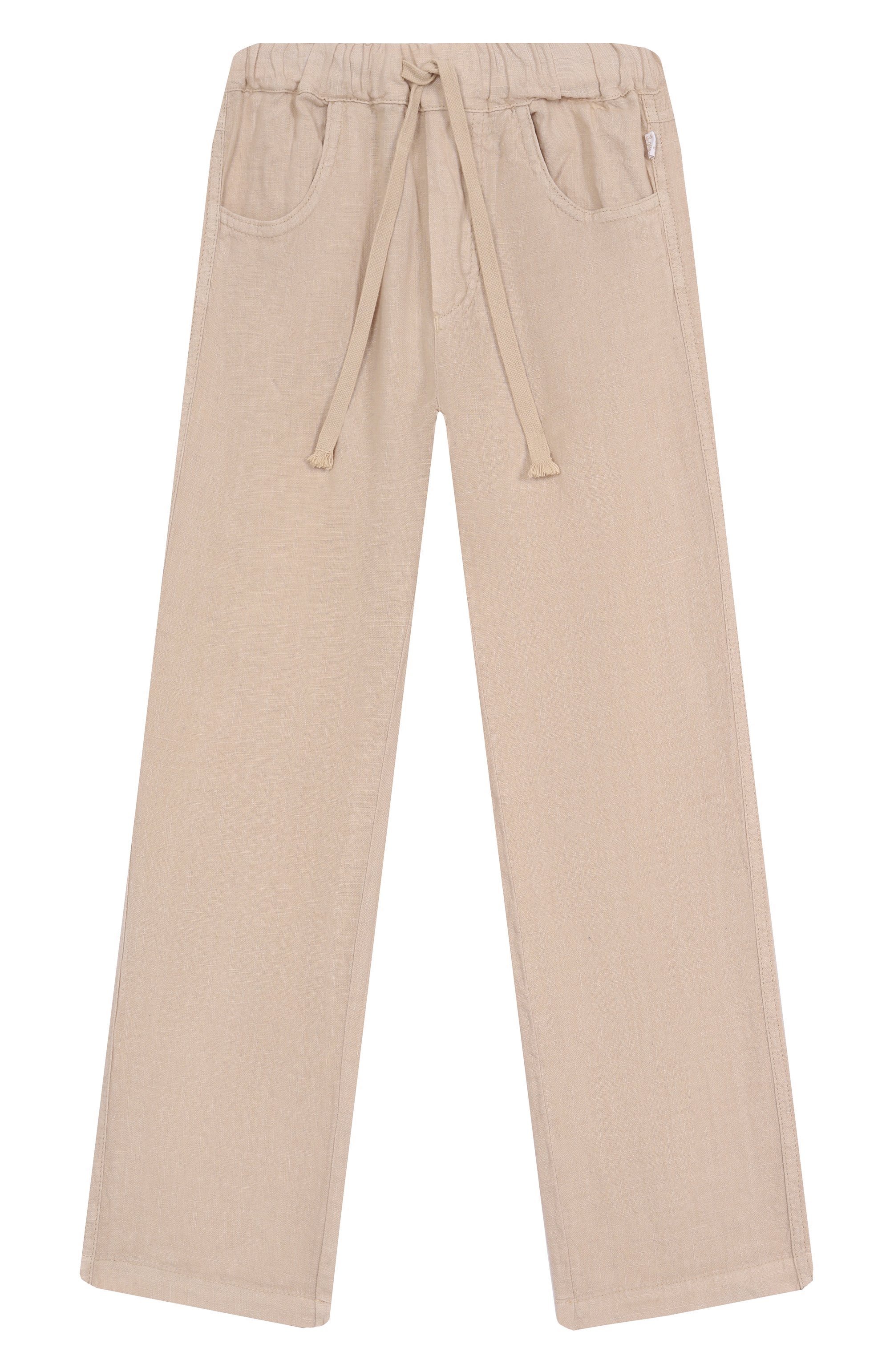 Льняные брюки IL GUFO, арт. P25PL195L6009/10A-14A, фото 1