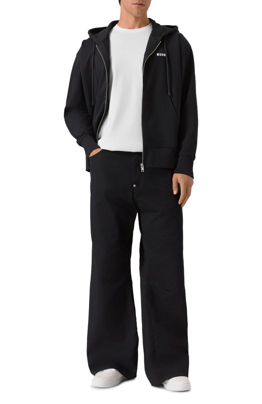Хлопковая футболка Dirk Bikkembergs BMT1253 Белый  BMT1253 Фото 2