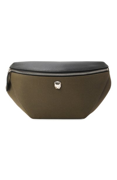 Мужская поясная сумка cesare RUBEUS MILANO, арт. BELT BAG/CALFSKIN GRAN PRIX+CANVAS AMAZZ0NIA_SET