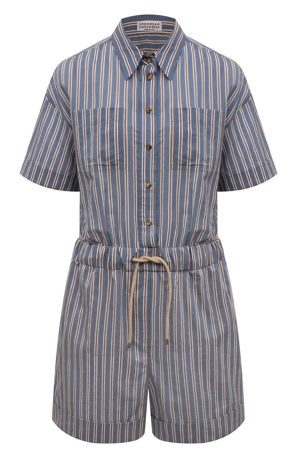 Комбинезон из хлопка и шелка BRUNELLO CUCINELLI, арт. MP774MG289, фото 1