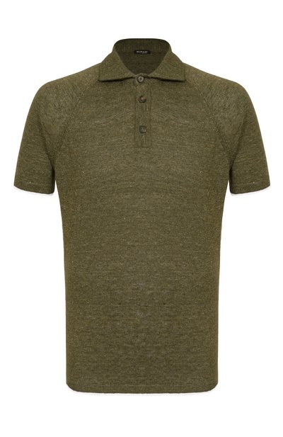 Мужская льняное поло KITON, арт. UMK0982