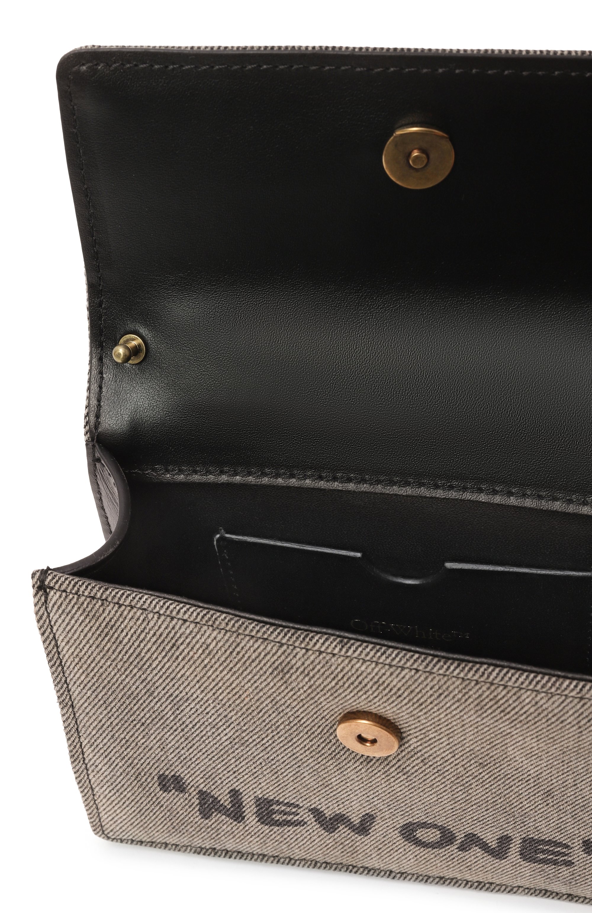 Сумка jitney quote baby OFF-WHITE, арт. 0WNP063F25DEN001, фото 5