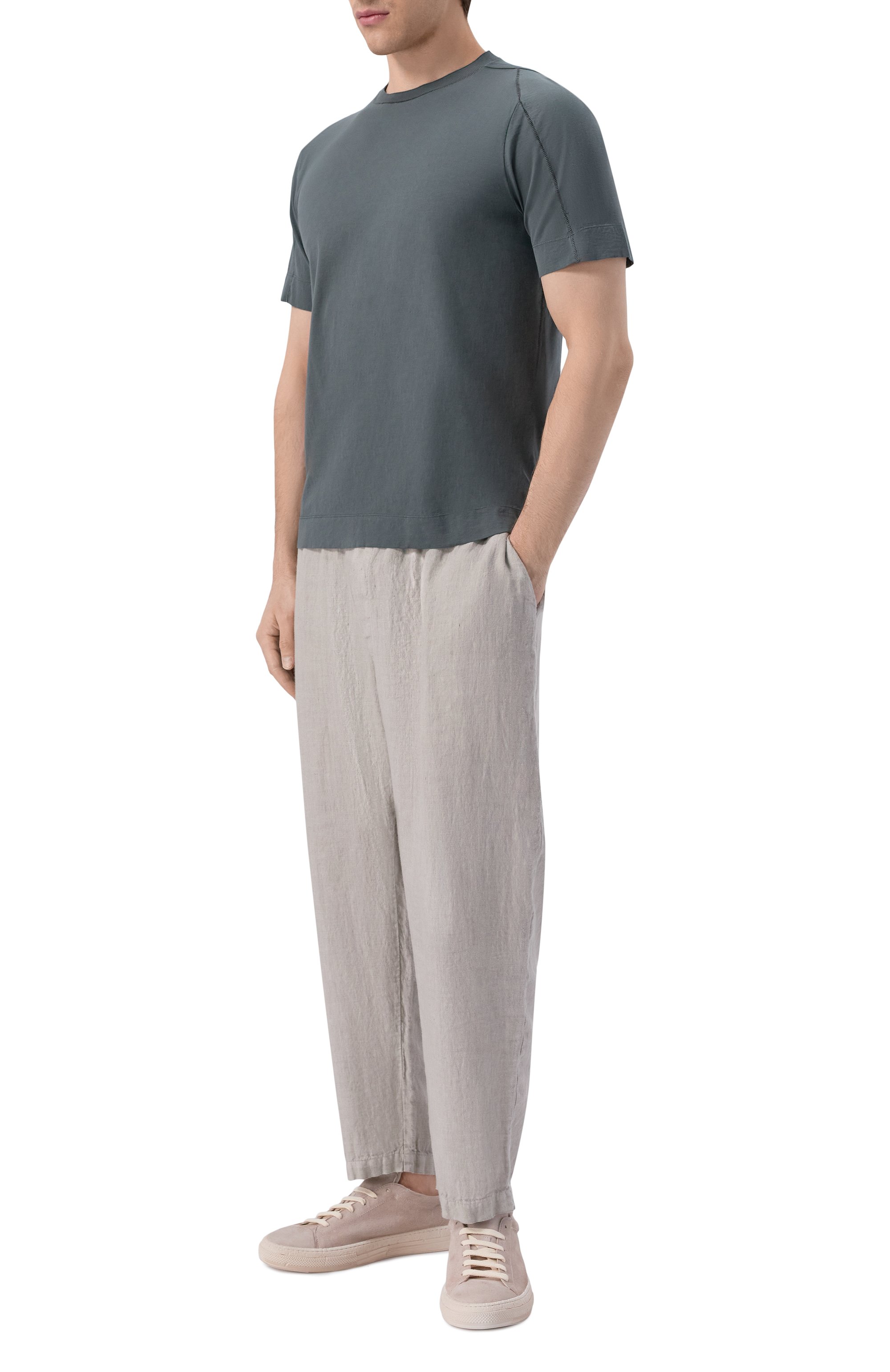 Льняные брюки NEVER ENOUGH, арт. 2B5M021-495/MPA058, фото 2