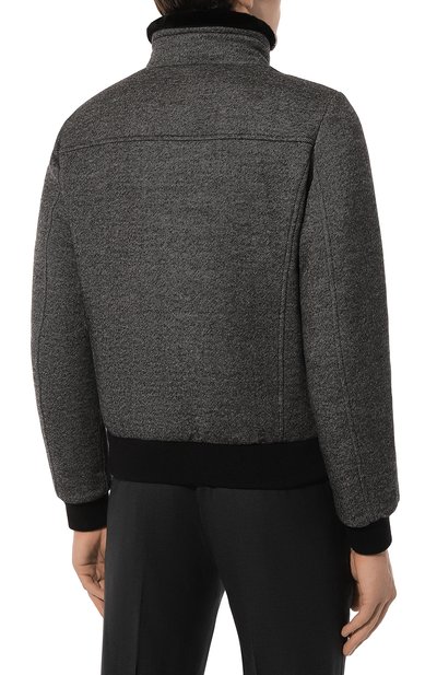 Пуховый бомбер bellati-lp с воротником из ягненка MOORER, арт. ITALLE-LP, фото 4