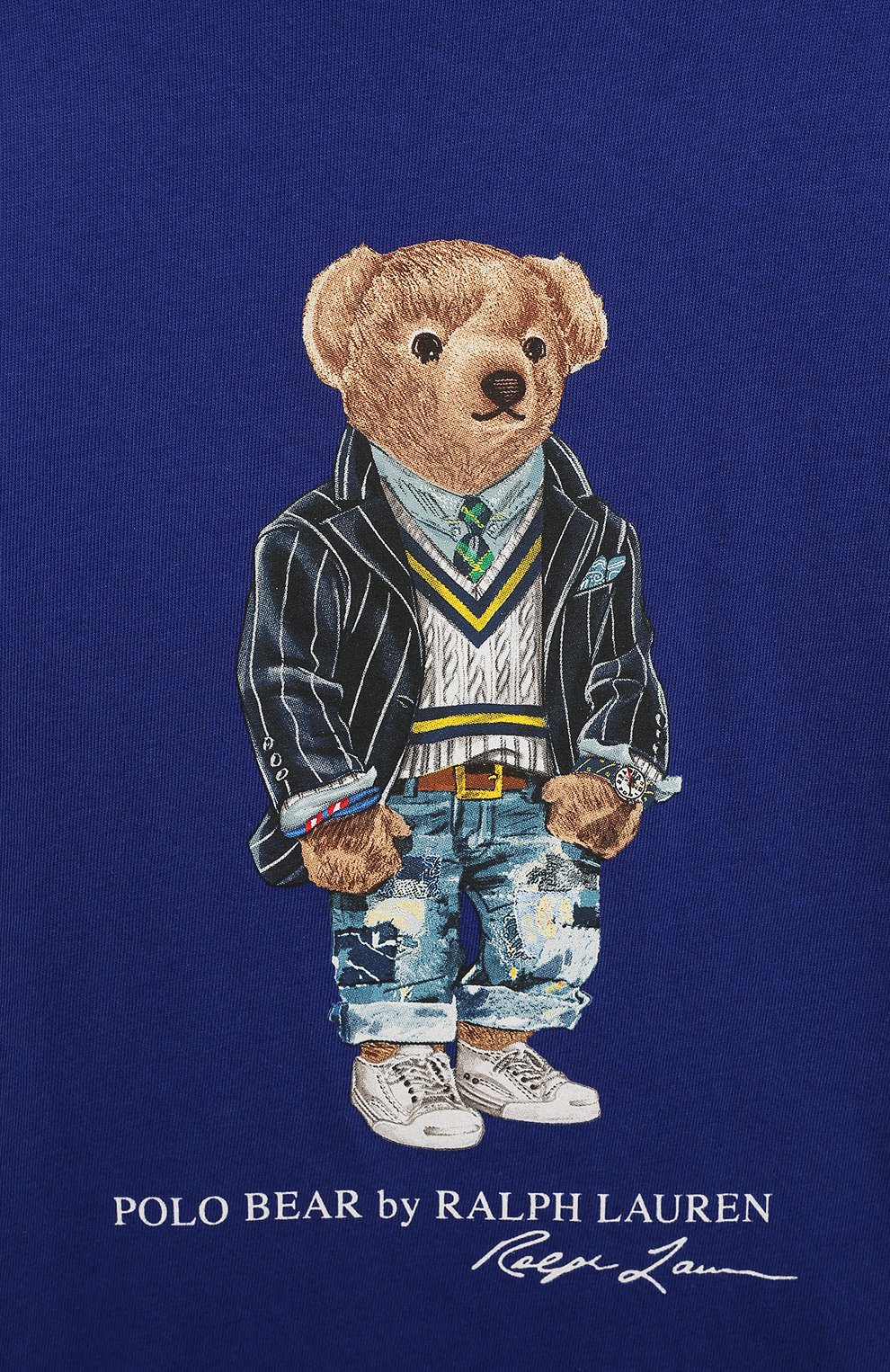 Хлопковая футболка POLO RALPH LAUREN, арт. 321865660, фото 3