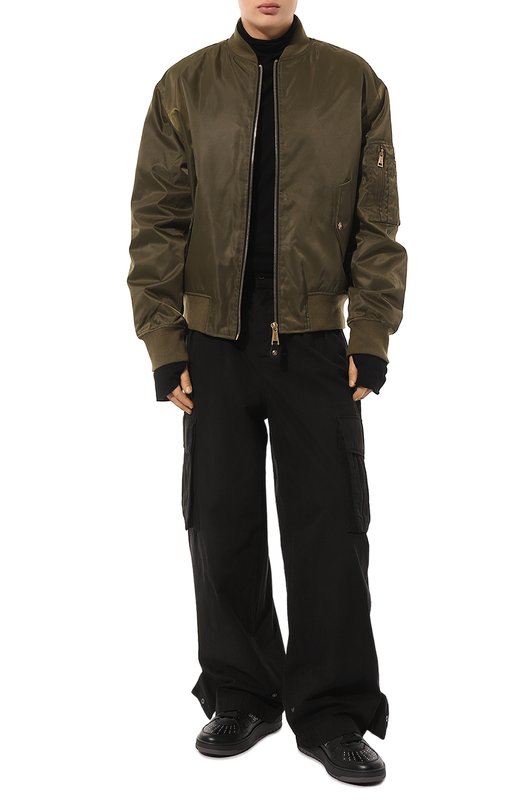 Кожаные кеды Roberto Cavalli Чёрный, фото 2