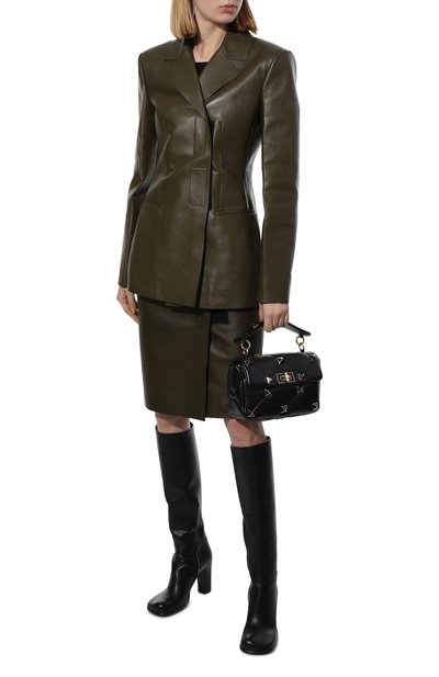 Сумка roman stud medium VALENTINO, арт. XW2B0I82/PTH, фото 3