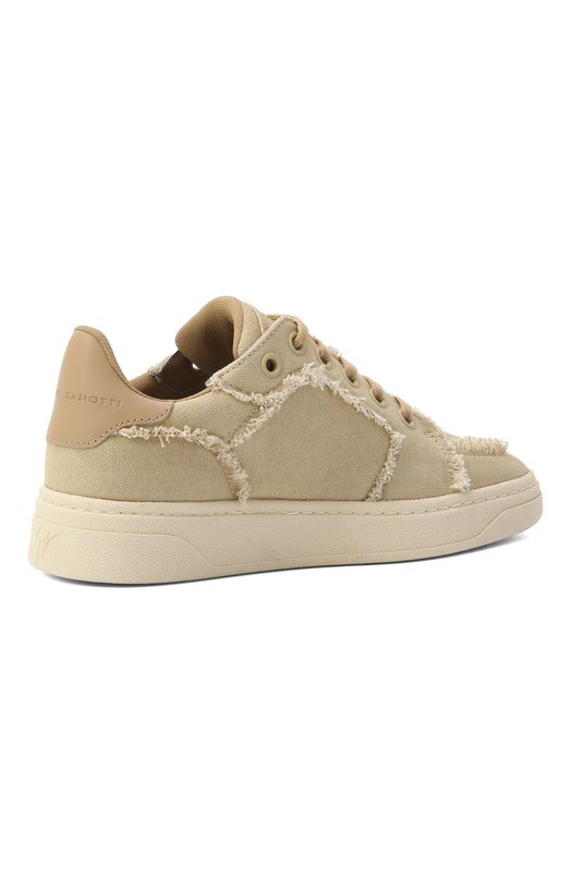 Текстильные кеды Gz94 Giuseppe Zanotti Design RS50001 Бежевый  RS50001 Фото 5