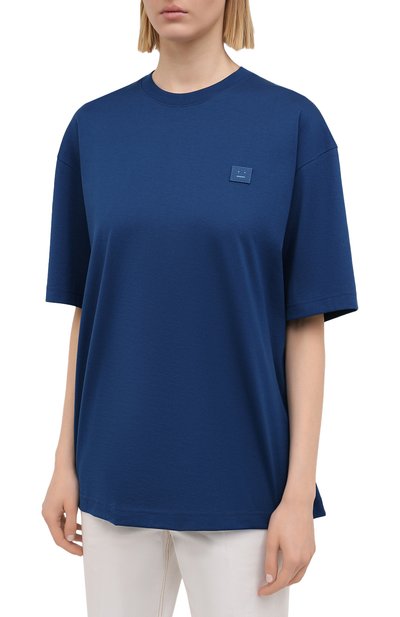 Хлопковая футболка ACNE STUDIOS, арт. CL0085/W, фото 3