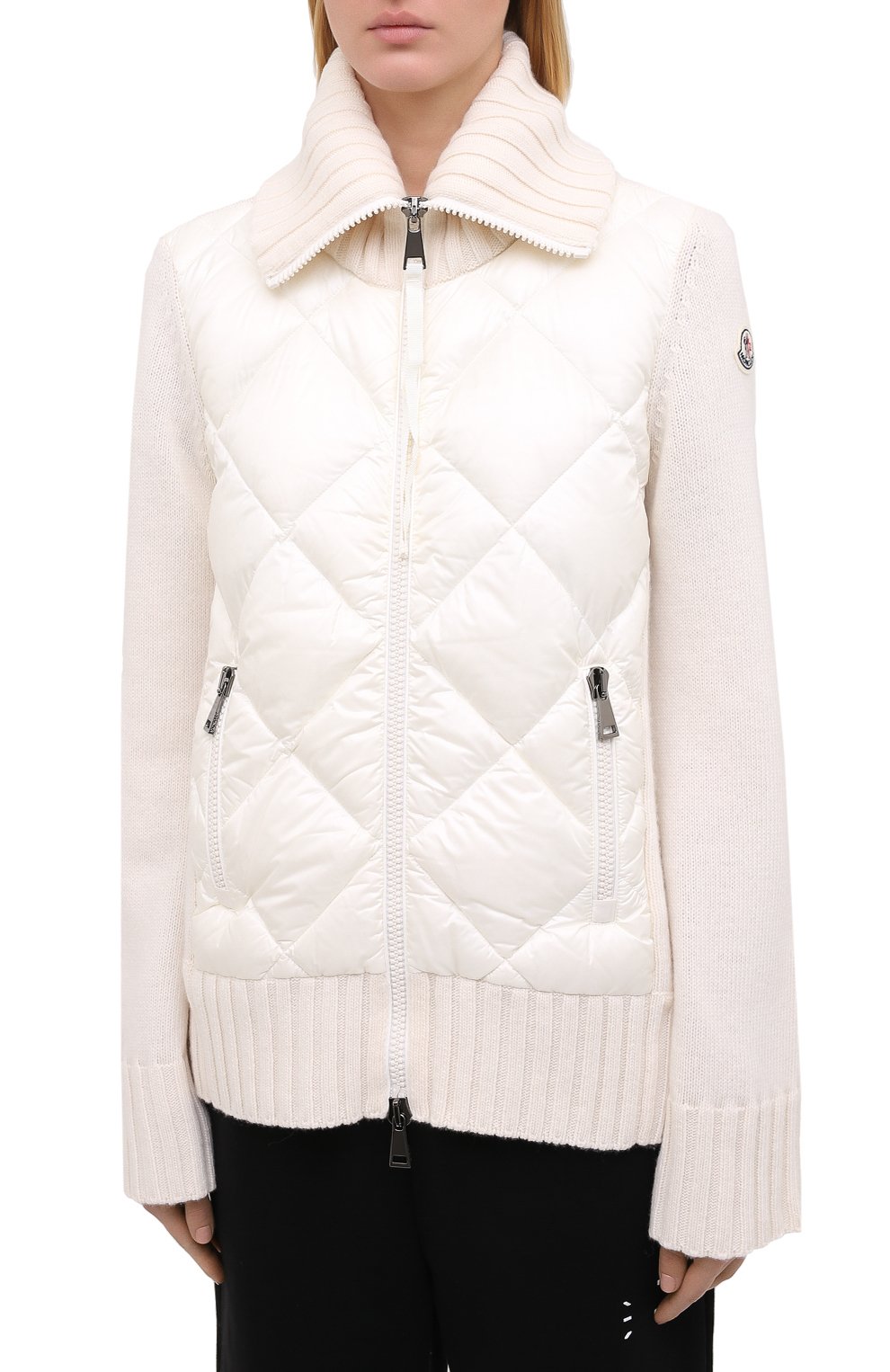Шерстяной кардиган MONCLER, арт. F2-093-9B516-00-A9197, фото 3