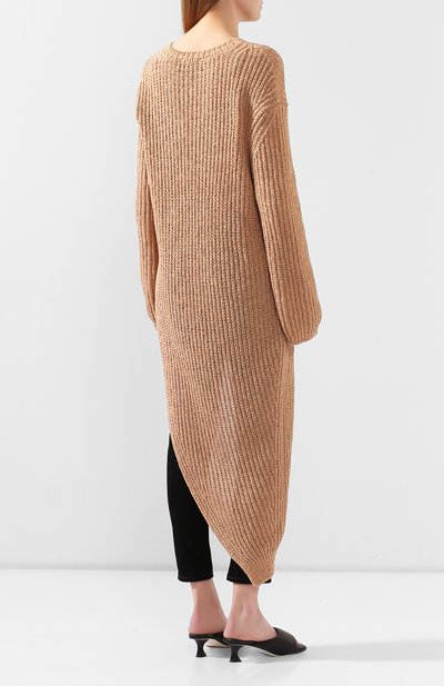 Платье NANUSHKA бежевого цвета по цене 47800 руб., арт. R0DI_NUDE_CHUNKY KNIT, фото 4 Платье NANUSHKA, арт. R0DI_NUDE_CHUNKY KNIT, фото 4