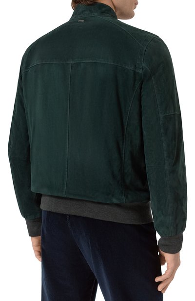 Замшевый бомбер WINDSOR, арт. B0RELL03-L/1300160L, фото 4