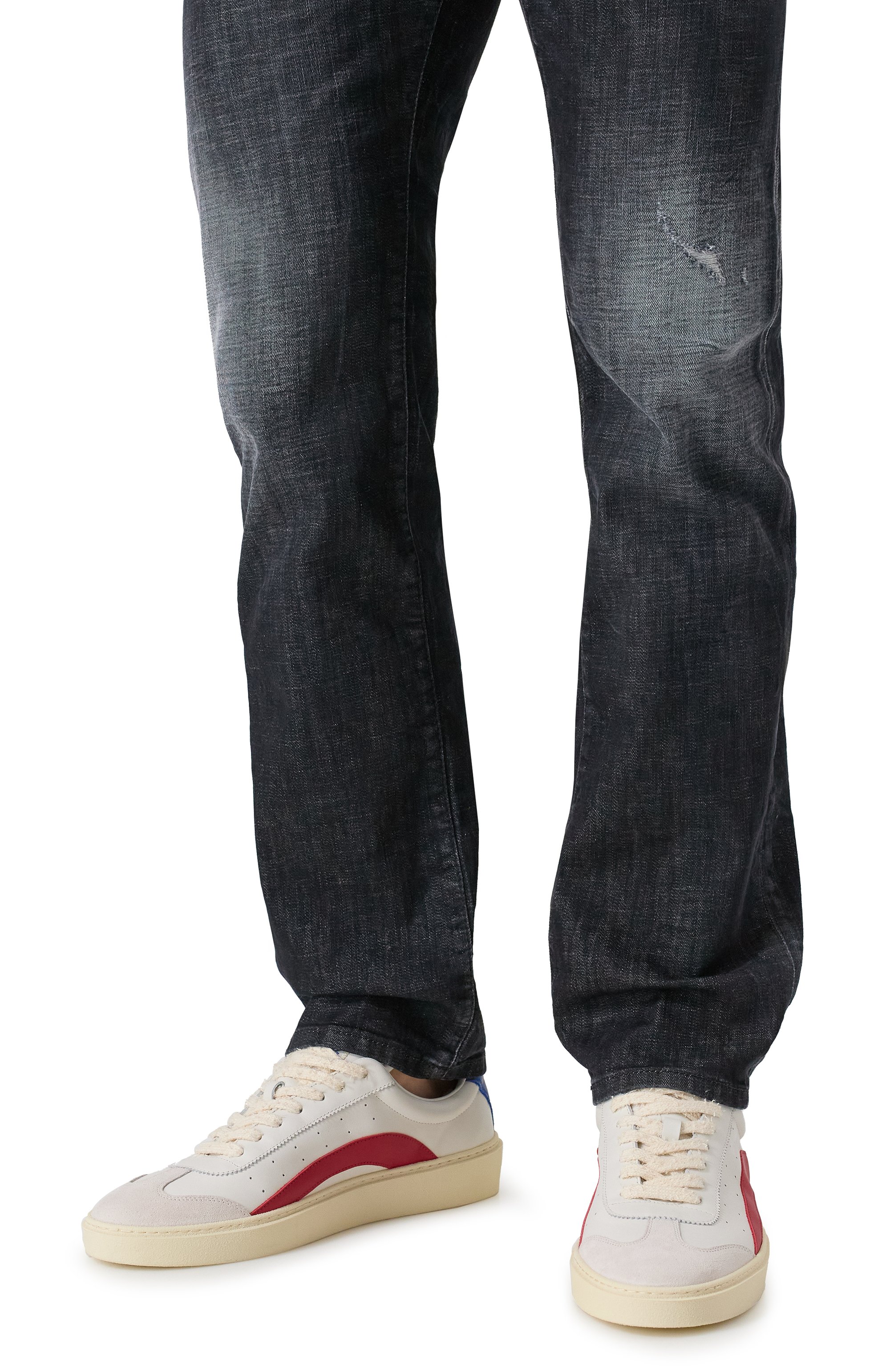 Кожаные кеды rider DSQUARED2, арт. SNM0441/01504118, фото 3