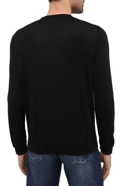 Джемпер из хлопка и кашемира ZILLI, арт. MBU-RN140-JEP01/ML01, фото 4