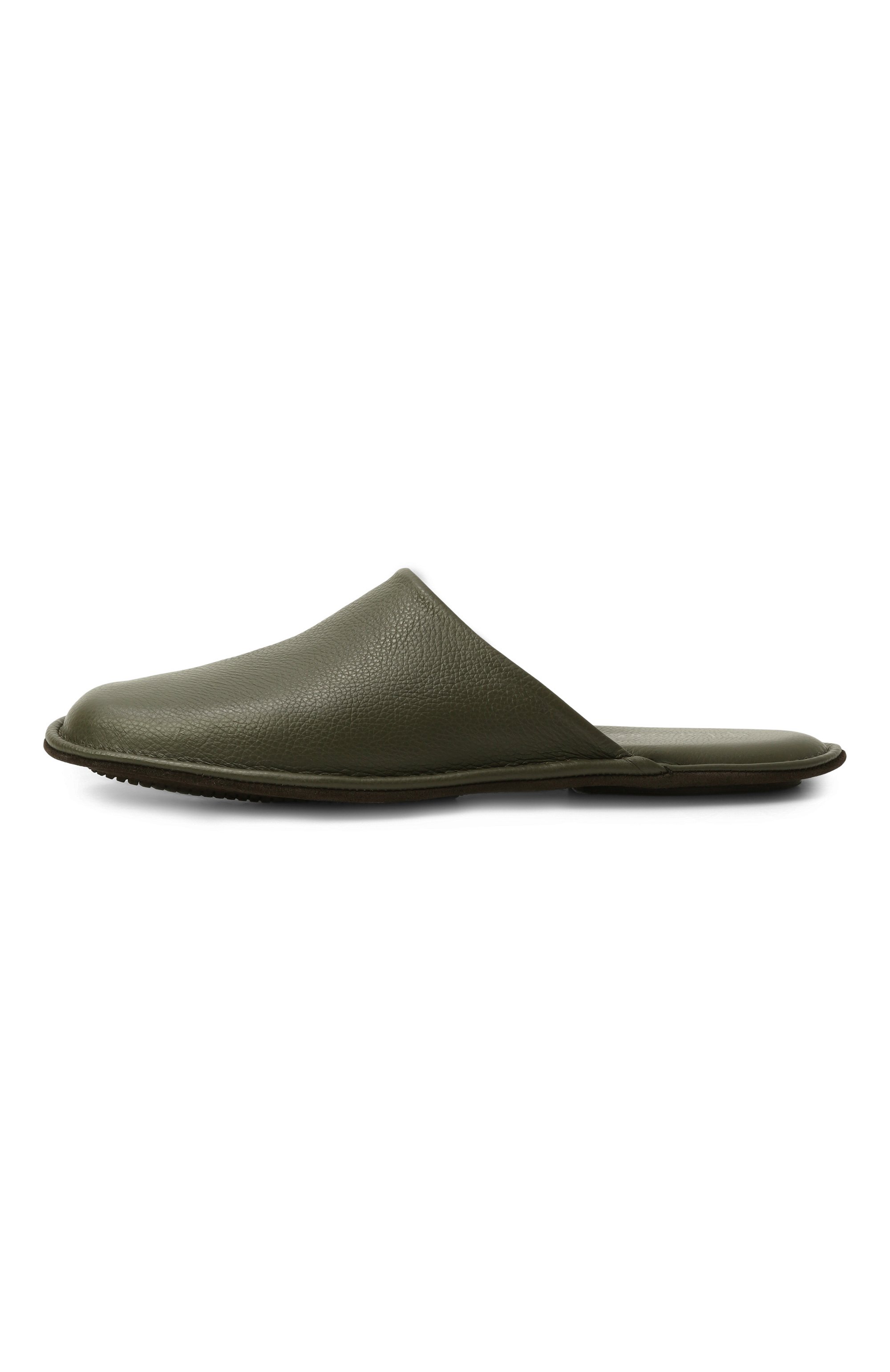 Кожаные домашние туфли HOMERS AT HOME, арт. 12045/BUFALIN0, фото 4