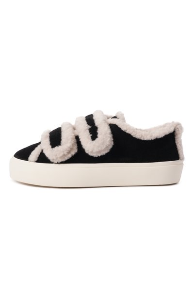 Замшевые кеды shearling low velcro INUIKII, арт. 1001.001.0231, фото 4