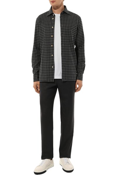 Кожаные кеды ZILLI, арт. H0140AM1945VZBA03, фото 2