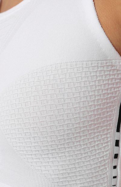 Бра-топ prada linea rossa PRADA белого цвета по цене 98000 руб., арт. 129311-1YCE-F0964-211, фото 5 Бра-топ prada linea rossa PRADA, арт. 129311-1YCE-F0964-211, фото 5