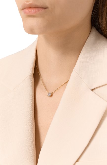 Женское подвеска stilla SWAROVSKI золотого цвета, арт. 5636703 | Фото 2 (Материал: Кристаллы, Металл; Материал сплава: Проставлено; Нос: Не проставлено)