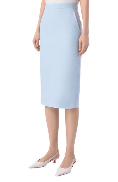 Юбка из кашемира и льна MVST, арт. M26.2PW.S022/F109 BLENDED WS, фото 3