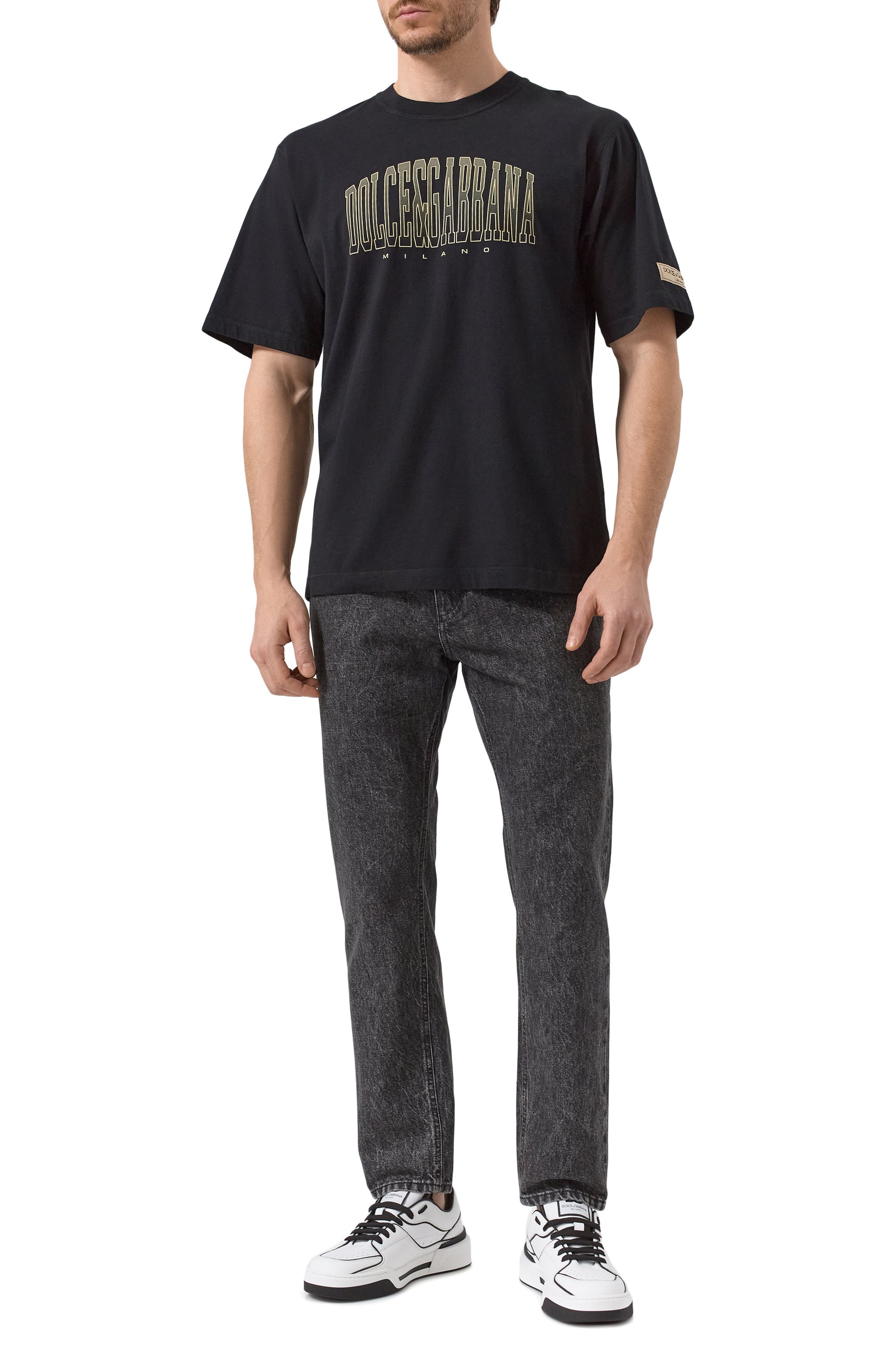 Хлопковая футболка DOLCE & GABBANA, арт. G8PN9T/G7NWT, фото 2