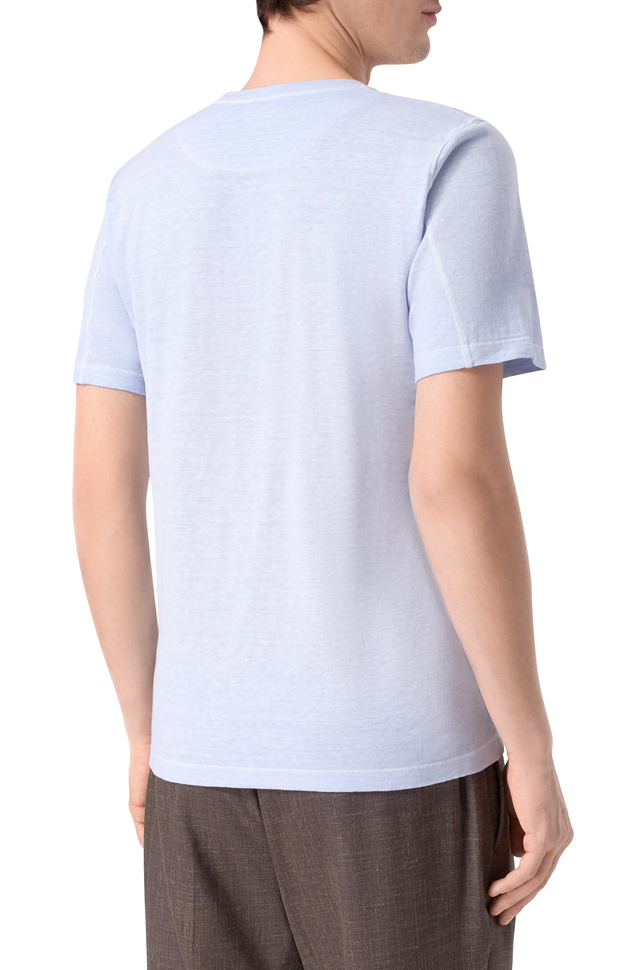 Футболка изо льна и хлопка 120% LINO, арт. 33ALIM7186/G308/S01, фото 4