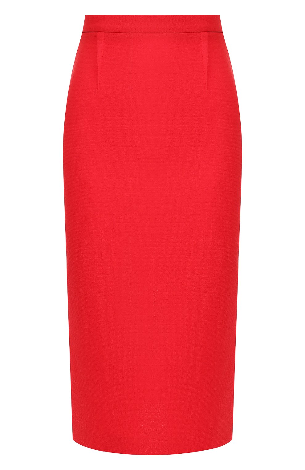 Шерстяная юбка ROLAND MOURET красного цвета по цене 62050 руб., арт. PW19/S4134/F4044, фото 1 Шерстяная юбка ROLAND MOURET, арт. PW19/S4134/F4044, фото 1
