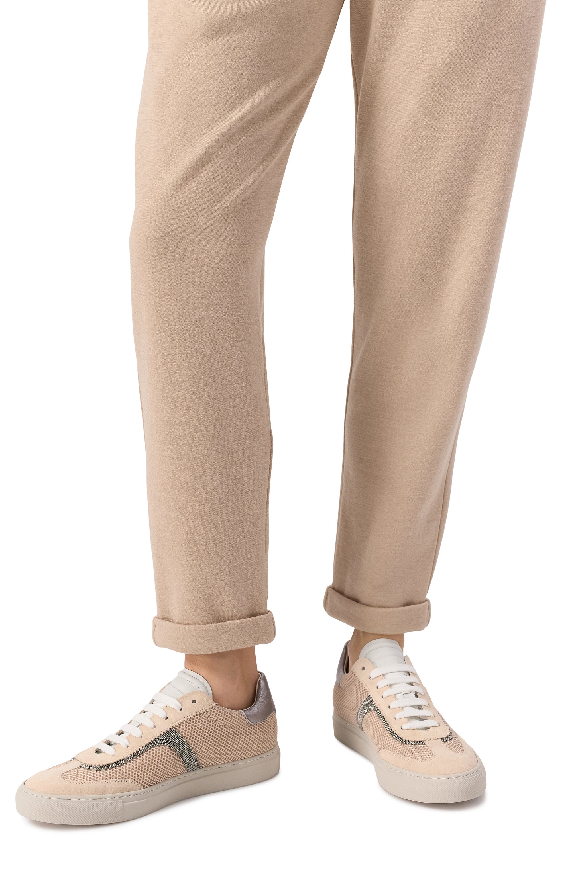 Комбинированные кеды BRUNELLO CUCINELLI, арт. MZSFG2949, фото 3