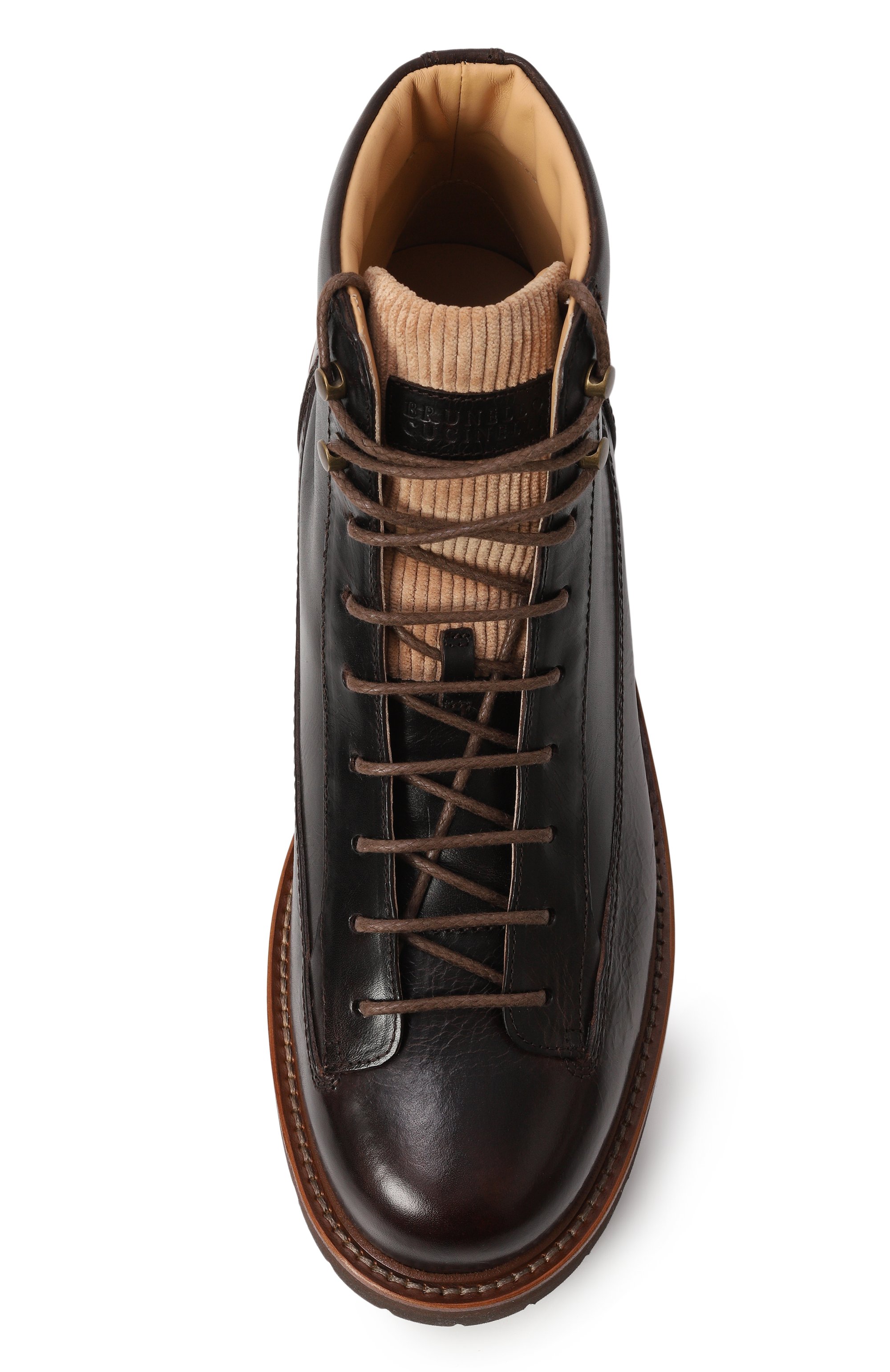 Кожаные ботинки urban outdoor BRUNELLO CUCINELLI, арт. MZUWXPW717, фото 6