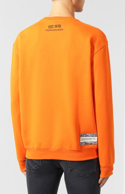 Хлопковый свитшот EST.1978 CALVIN KLEIN JEANS, арт. J90J900182, фото 4