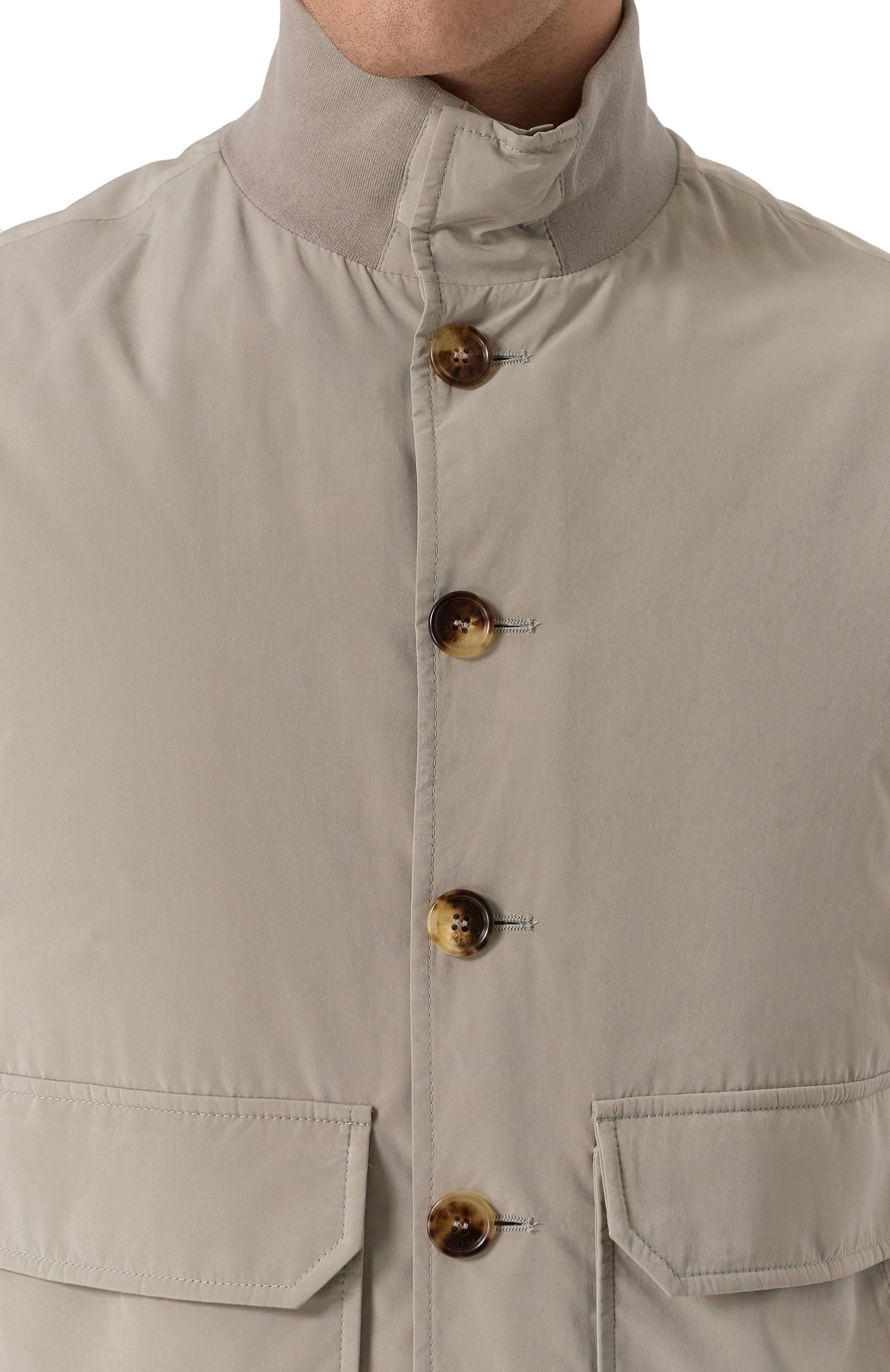 Бомбер BRUNELLO CUCINELLI хаки цвета по цене 412500 руб., арт. MD4796513, фото 5 Бомбер BRUNELLO CUCINELLI, арт. MD4796513, фото 5