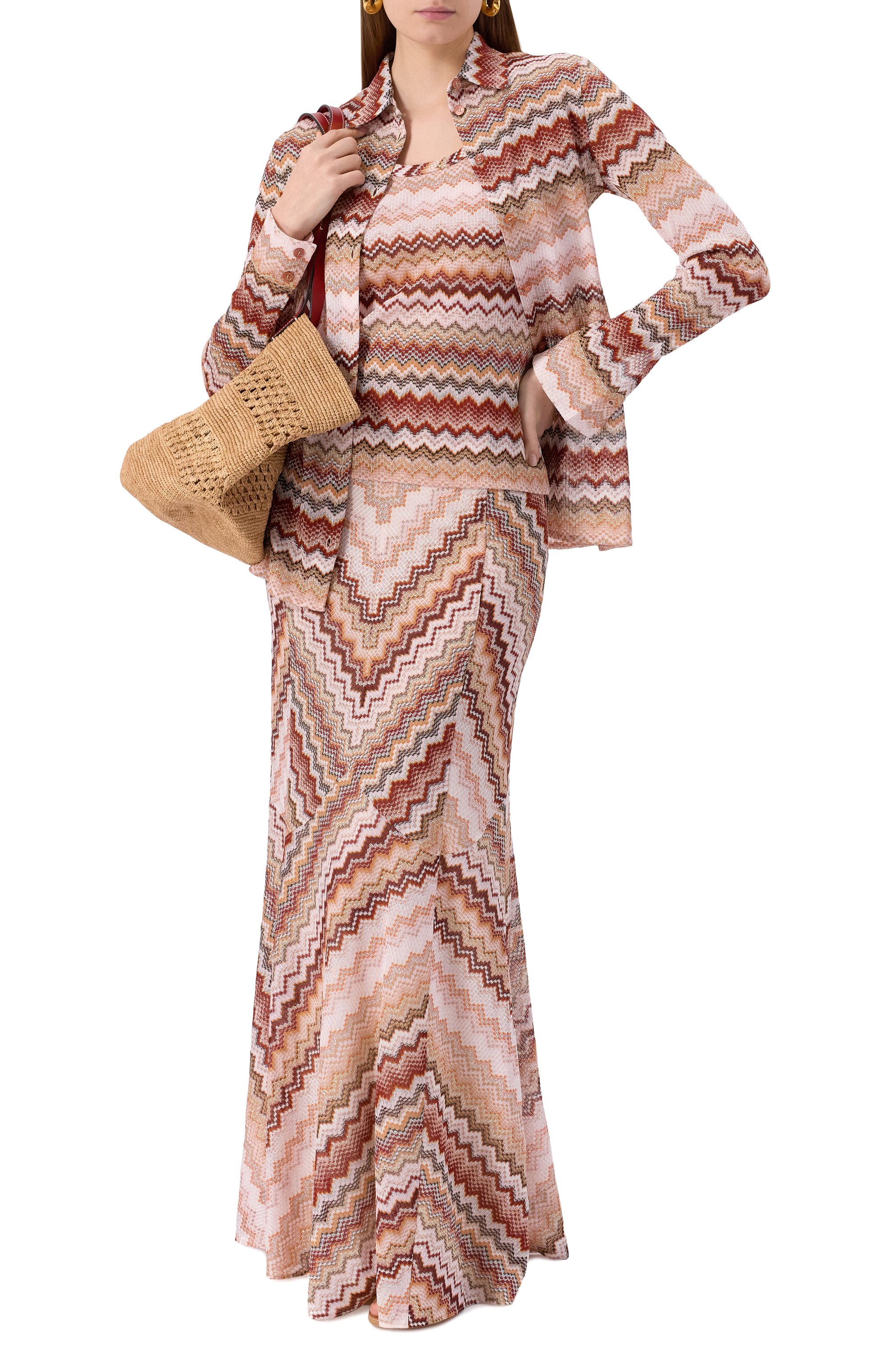 Рубашка из вискозы MISSONI, арт. DS25SJ06/BR00ZV, фото 2